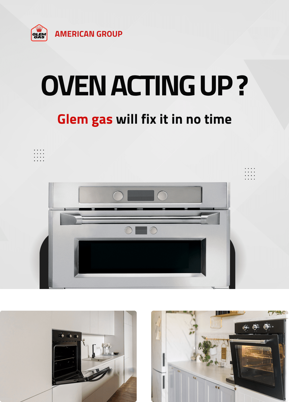 Glem Gas Built-in Oven