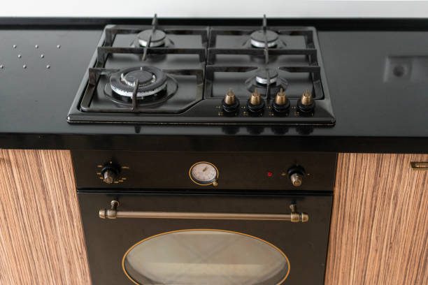 GS965GGMB – فرن غاز قائم بذاته أسود غير لامع